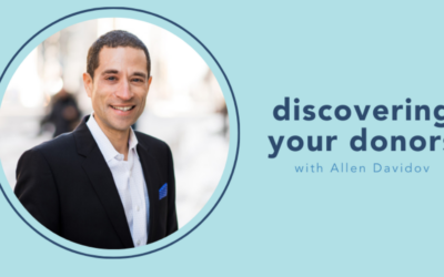 The Small Nonprofit Podcast: Discovering your donors with Allen Davidov