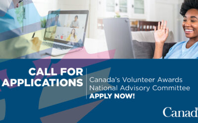 Apply to become a member of the National Advisory Committee for Canada’s Volunteer Awards