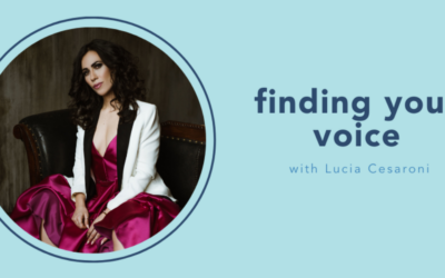 The Small Nonprofit Podcast: Finding your voice with Lucia Cesaroni