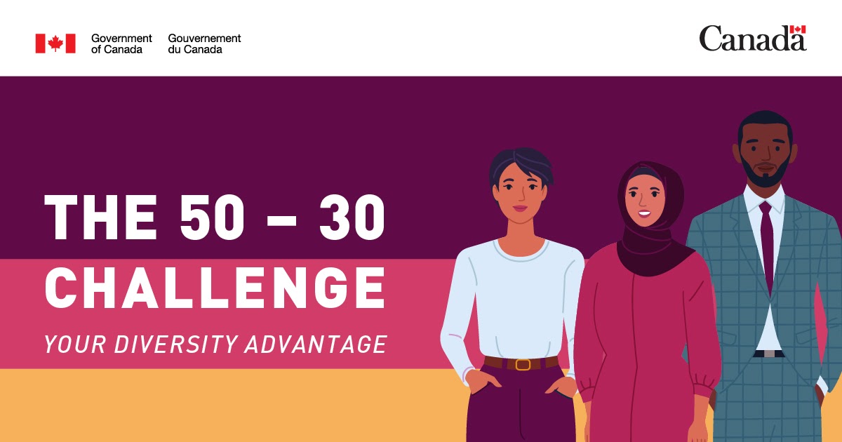 The 50-30 Challenge: Your Diversity Advantage | Government of Canada
