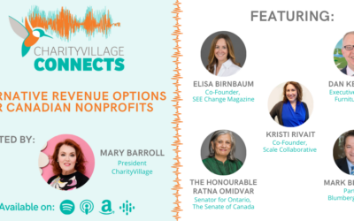 CharityVillage Connects: Alternative Revenue Options for Canadian Nonprofits