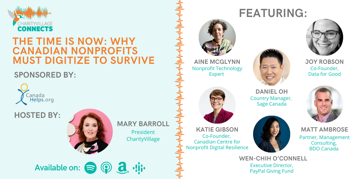 CharityVillage Connects: The Time is Now: Why Canadian Nonprofits Must Digitize to Survive