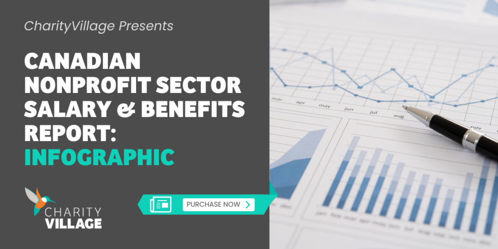 Canadian Nonprofit Sector Salary & Benefits Report Infographic