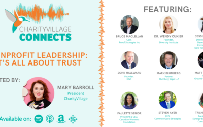 CharityVillage Connects: Nonprofit Leadership: It’s All About Trust