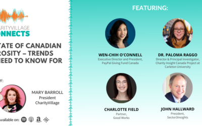 CharityVillage Connects: The State of Canadian Generosity: Trends You Need to Know for 2024