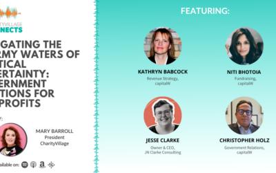 CharityVillage Connects: Navigating the Stormy Waters of Political Uncertainty: Government Relations for Nonprofits