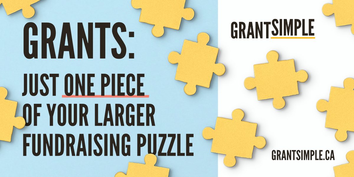 GrantSimple: Grants: Just one piece of your larger fundraising puzzle. Grantsimple.ca