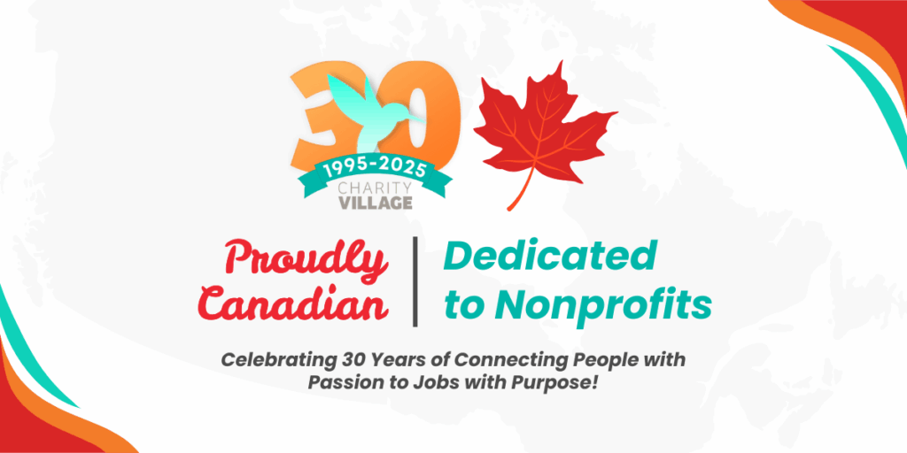 CharityVillage is Proudly Canadian | Dedicated to Nonprofits in Canada