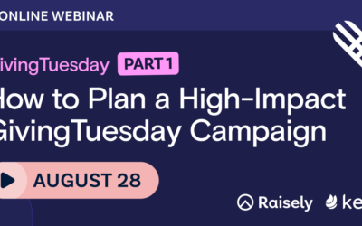 GivingTuesday Reloaded: Smart Campaigns, Loyal Donors, Bigger Impact
