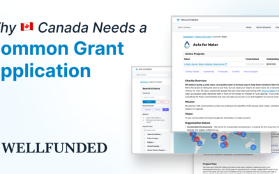 Why Canada needs a common grant application