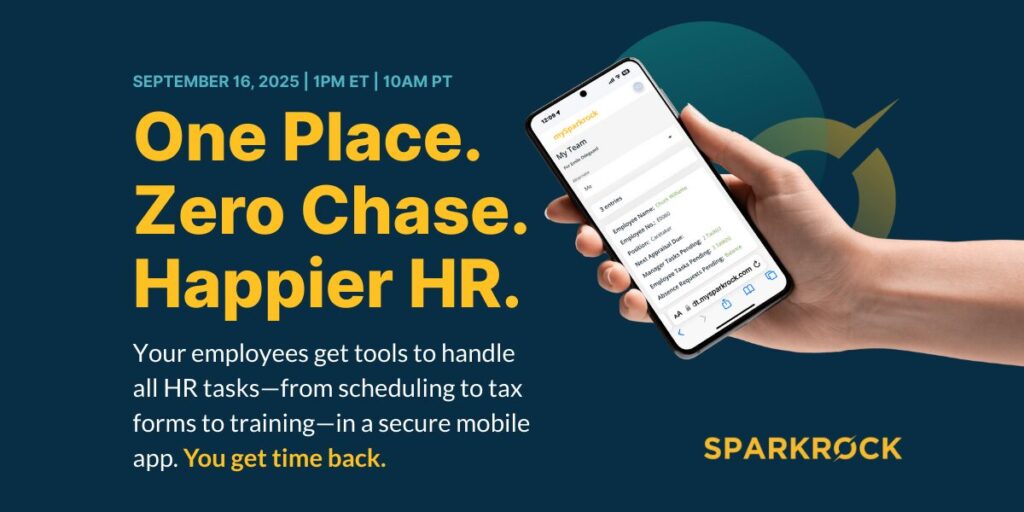 Happier HR with Sparkrock