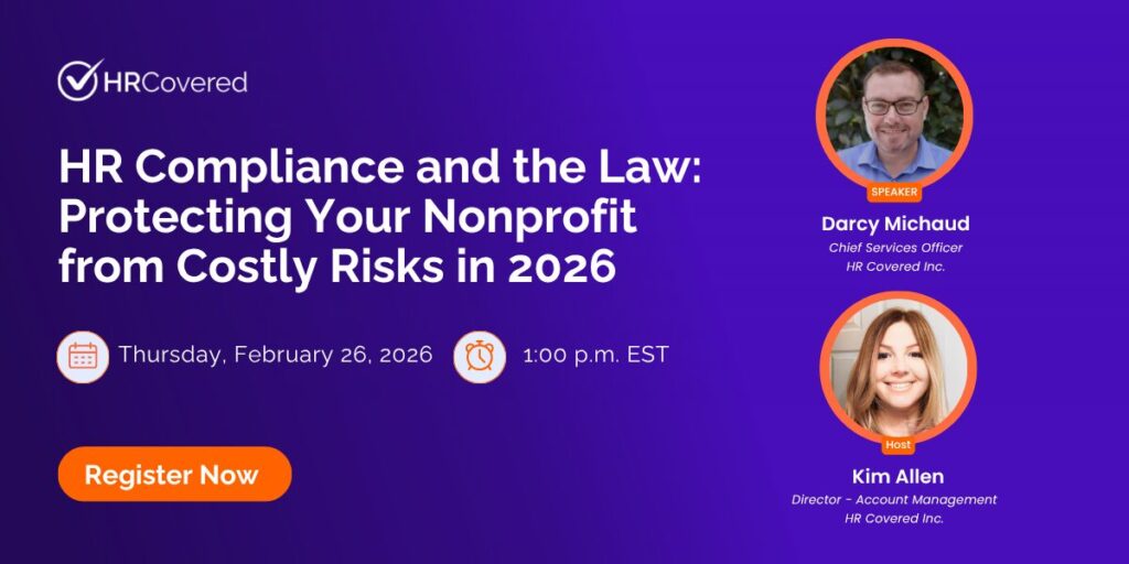 HR Compliance and the Law Protecting Your Nonprofit from Costly Risks in 2026