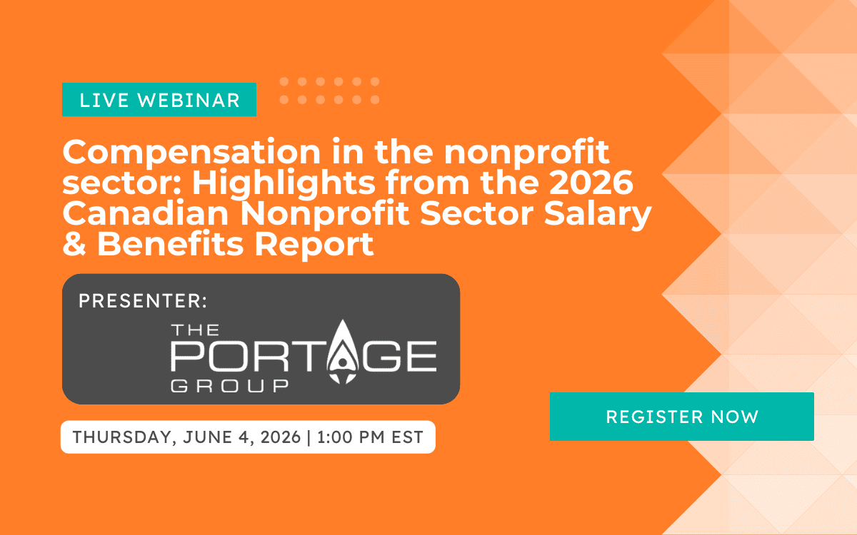 Compensation in the nonprofit sector: Highlights from the 2026 Canadian Nonprofit Sector Salary & Benefits Report
