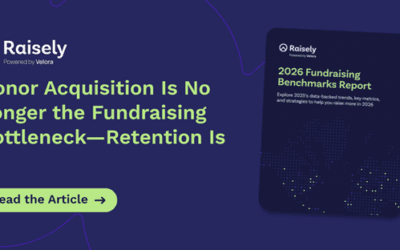 Donor acquisition is no longer the fundraising bottleneck—retention is