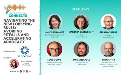 CharityVillage Connects: Navigating the New Lobbying Rules: Avoiding Pitfalls and Accelerating Advocacy