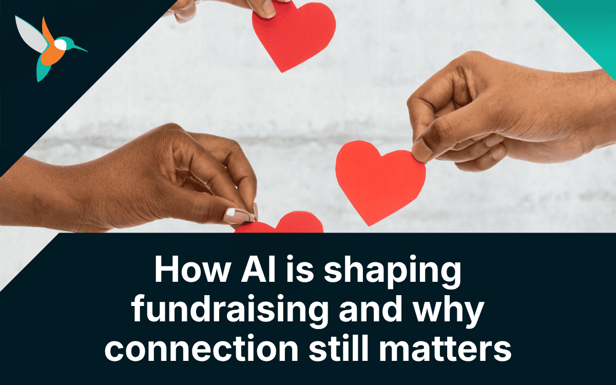 How AI is shaping fundraising and why connection still matters