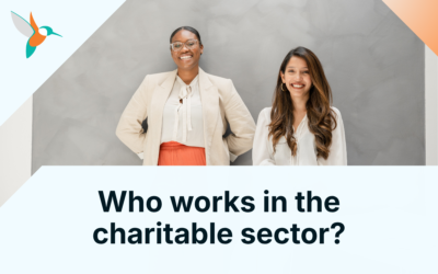 Who works in the charitable sector?