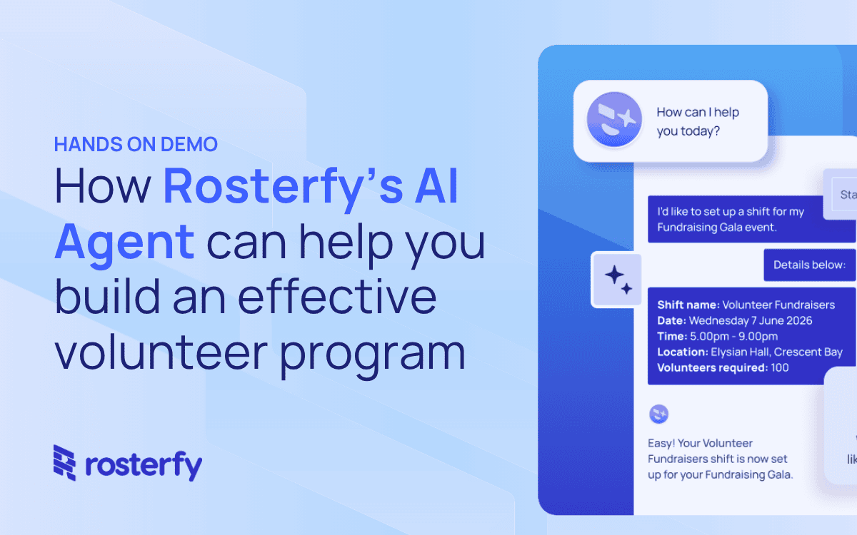 Hands-on with PIP: How Rosterfy’s AI Agent Can Help You Build an Effective Volunteer Program