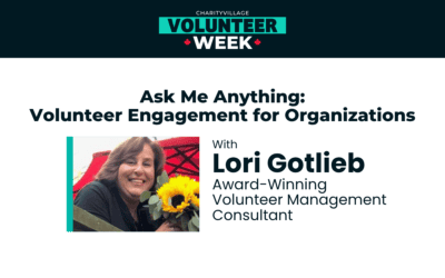 Ask Me Anything: Volunteer Engagement for Organizations