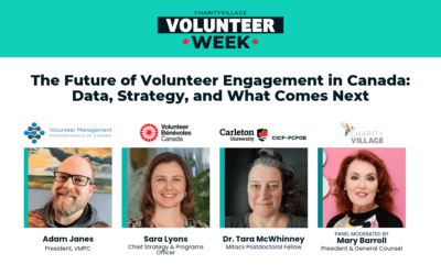 The Future of Volunteer Engagement in Canada: Data, Strategy, and What Comes Next