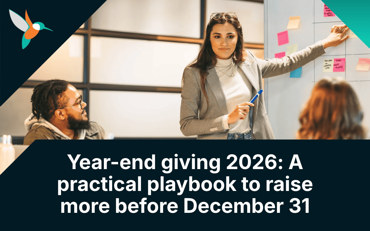 Year-end giving 2026: A practical playbook to raise more before December 31