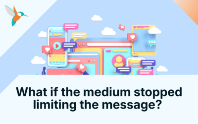 What if the medium stopped limiting the message?