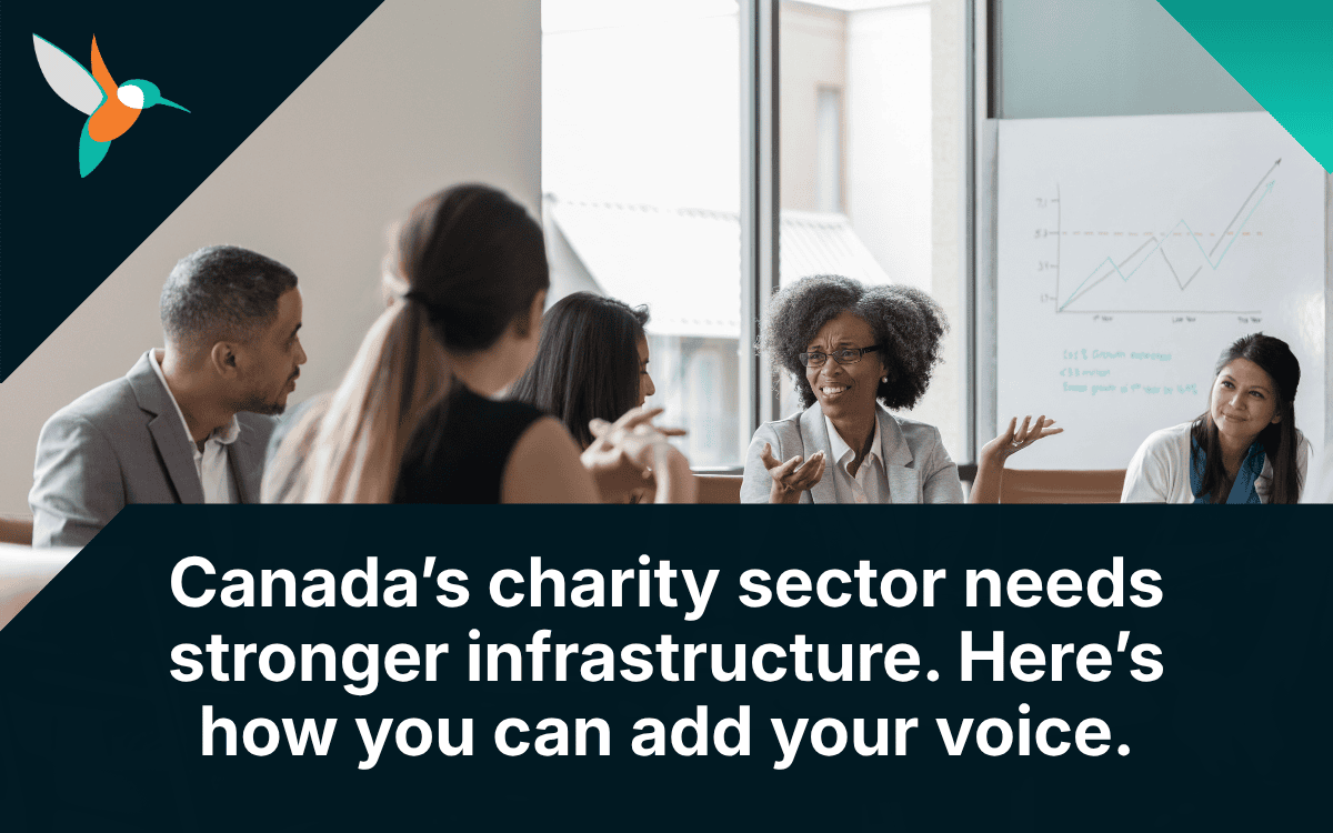 Canada’s charity sector needs stronger infrastructure. Here’s how you can add your voice.