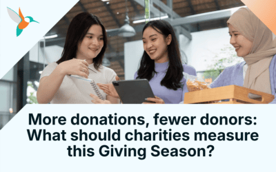 More donations, fewer donors: What should charities measure this Giving Season?