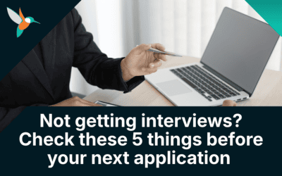 Not getting interviews? Check these 5 things before your next application