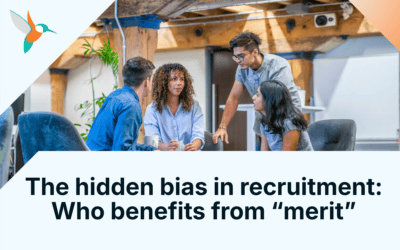 The hidden bias in recruitment: Who benefits from “merit”