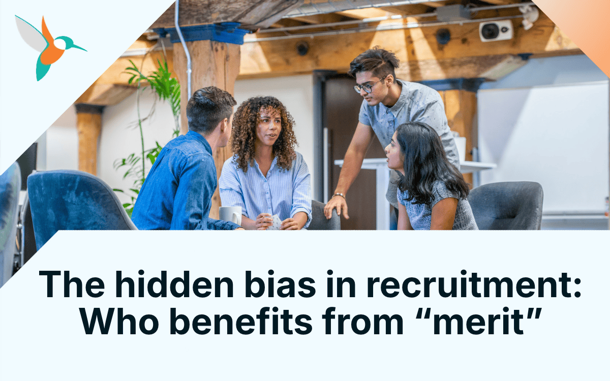 The hidden bias in recruitment: Who benefits from “merit”